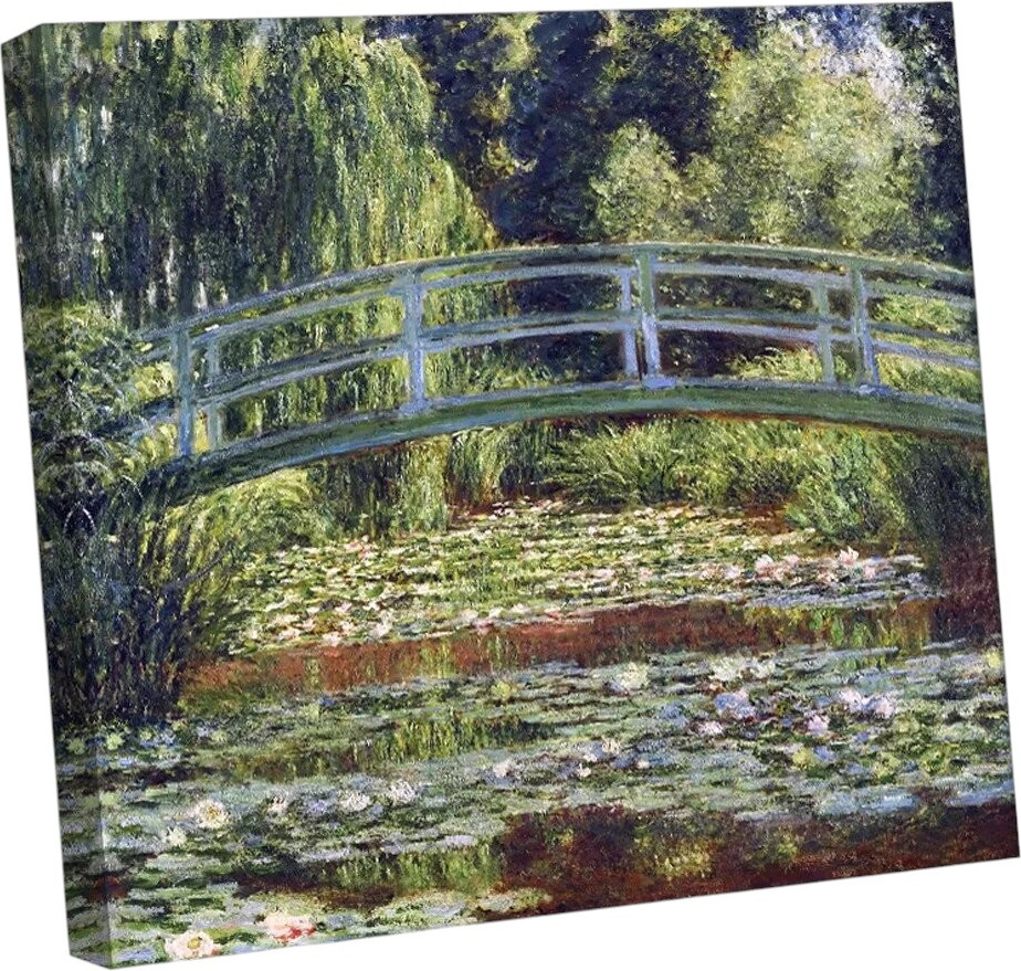 Картина Citydecor Японский мостик. Клод Моне / 19.45 (70x70)