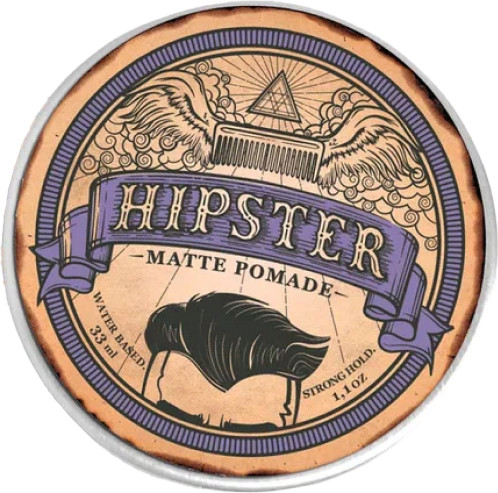 Помада для укладки волос Hipster Matte Pomade с сильной фиксацией (33мл)