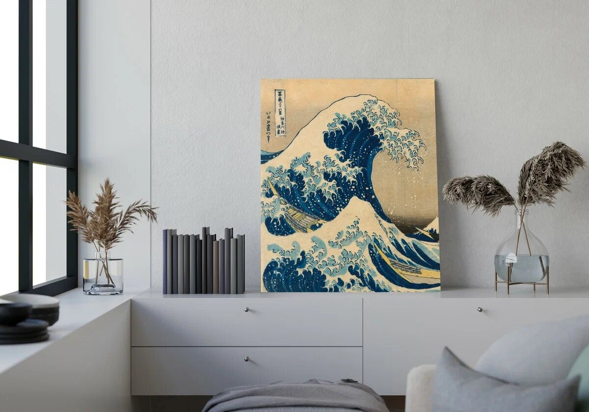 Картина Citydecor Большая волна в Канагаве. Кацусика Хокусай / 19.15 (65x70) — фото 2