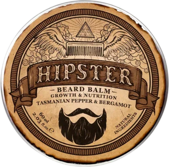 Бальзам для бороды Hipster Tasmanian pepper and bergamot (60мл)