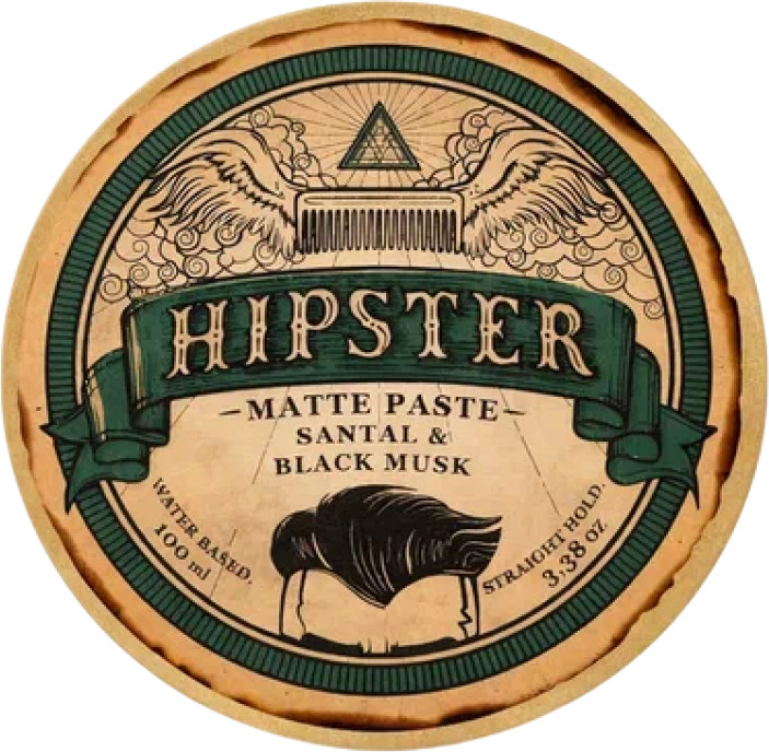 Паста для укладки волос Hipster Santal and Black musk (100мл)