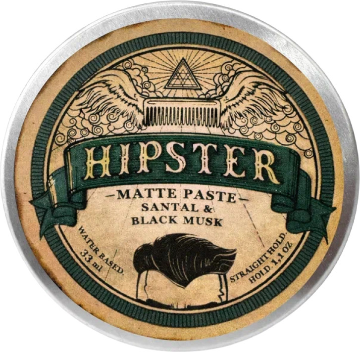 Паста для укладки волос Hipster Santal and Black musk (33мл)