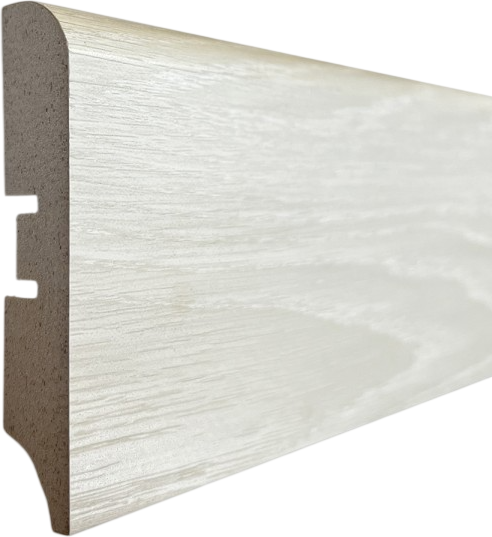 Плинтус Smartprofile МДФ Premium Color 80М Береза 124 (2.4м)