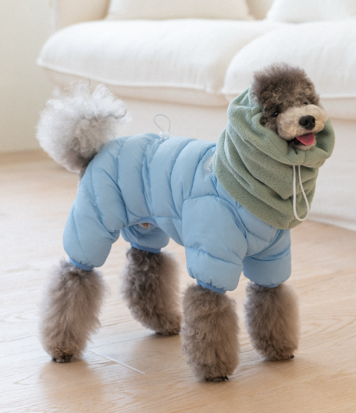 Комбинезон для животных Puppia Snood padding / PAYD-JP2158-SB-M (голубой) — фото 3