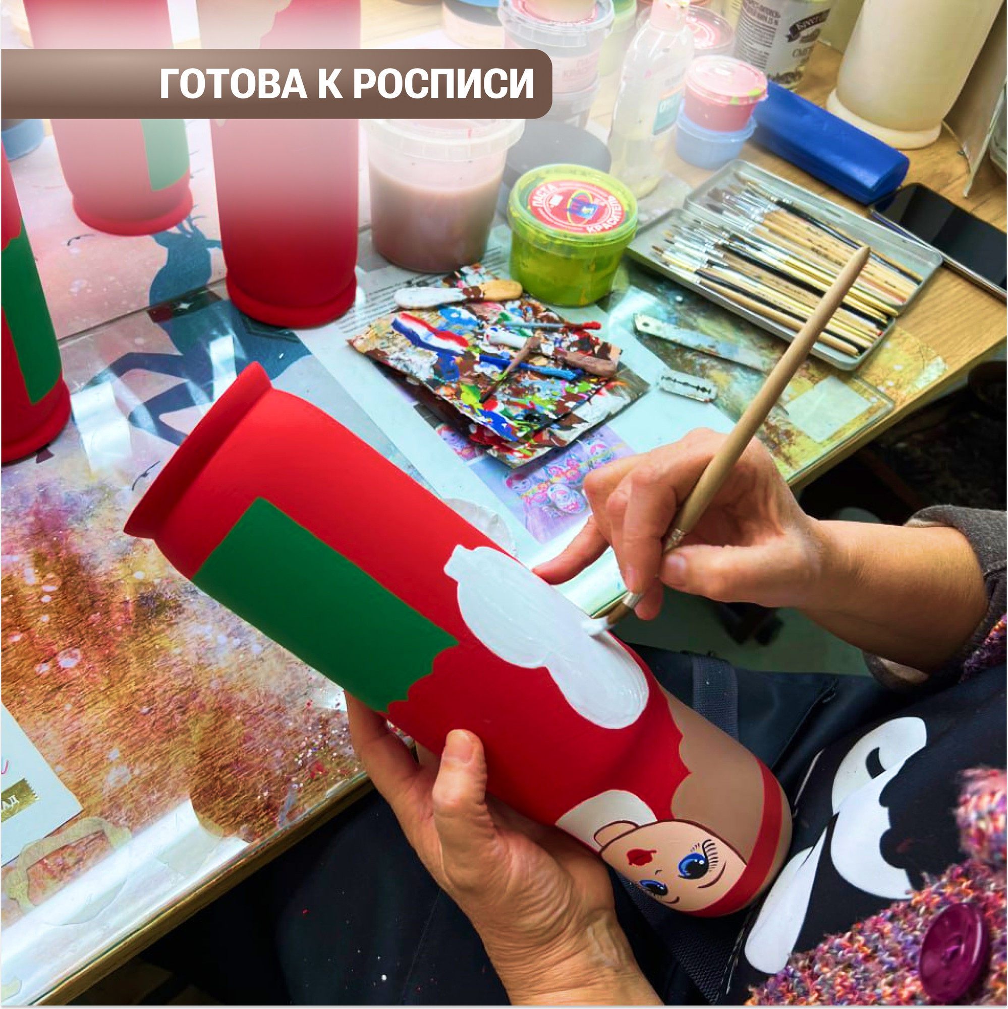 Заготовка для творчества Брестская Фабрика Сувениров Футляр под бутылку / bottle05sol_blank — фото 4