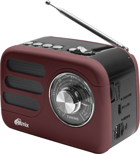 Радиоприемник Ritmix RPR-033 (шоколадный)