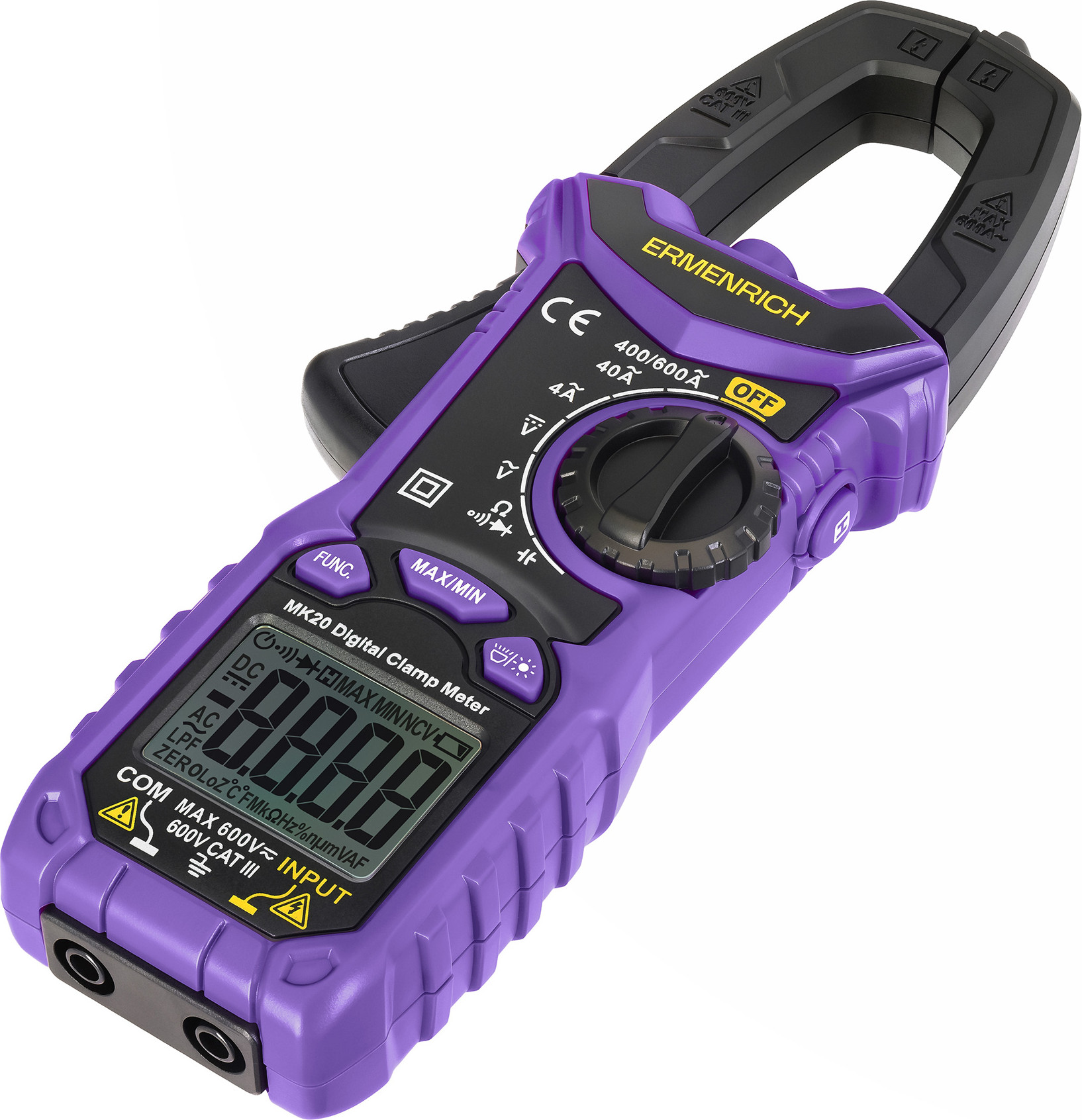 Клещи токоизмерительные Ermenrich Ping MK20 / 86323