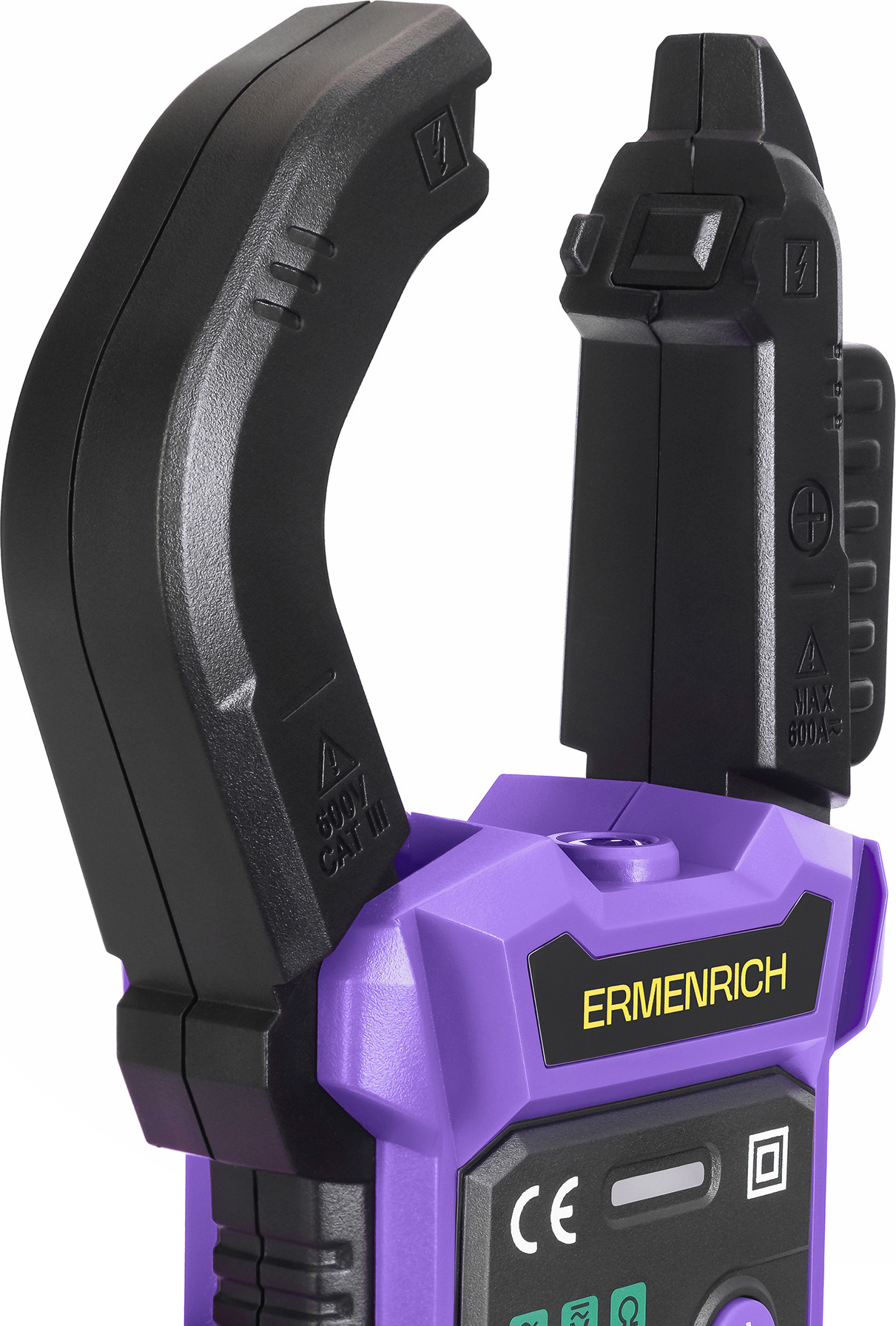 Клещи токоизмерительные Ermenrich Ping MK30 / 86324 (фиолетовый) — фото 6