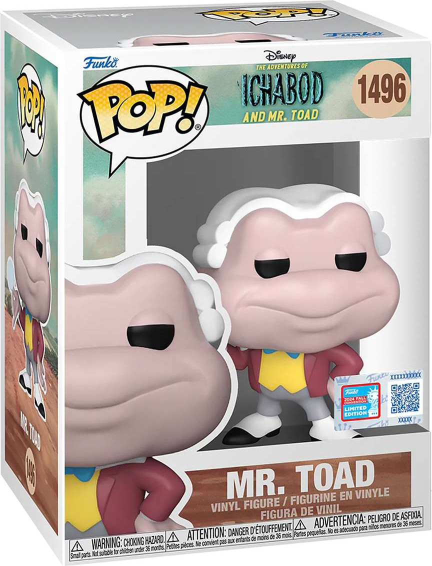 Фигурка коллекционная Funko POP! Mr.Toad NYCC24 Exc / Fun78901 — фото 2
