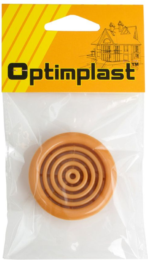 Решетка вентиляционная Optimplast 48мм (бук)