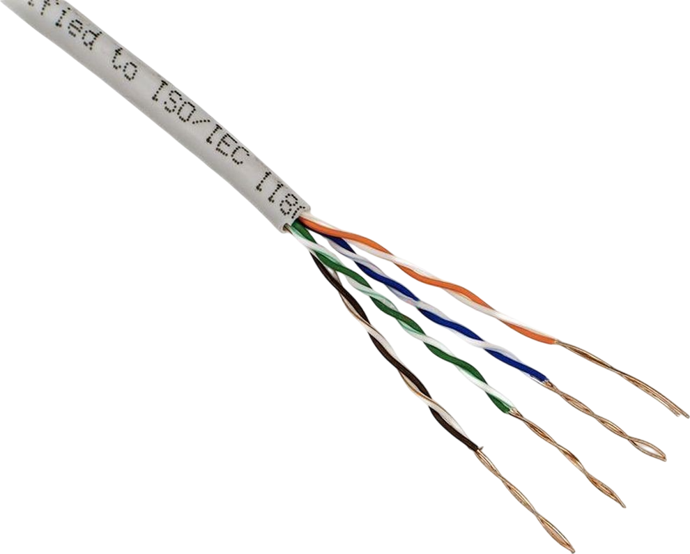 Кабель силовой Минсккабель U/UTP Cat 5e PVC 4х2х0.52 (305м)