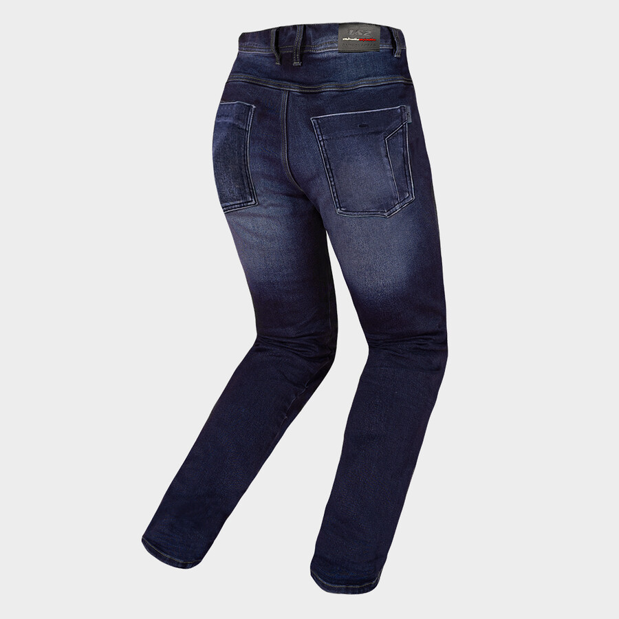 Мотоштаны LS2 Bradford Lady Jeans (XL, темно-синий) — фото 6