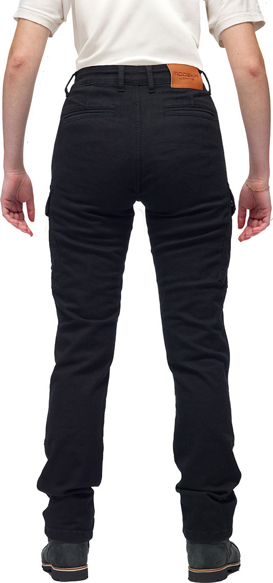 Мотоштаны Modeka Jeans Brandon Cargo Lady (р.40, черный) — фото 2