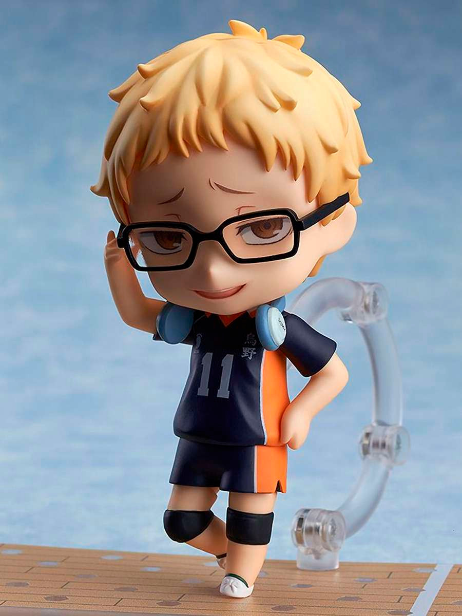 Фигурка коллекционная Good Smile Company Nendoroid Haikyuu. Tsukishima Kei / GDS1066 — фото 5