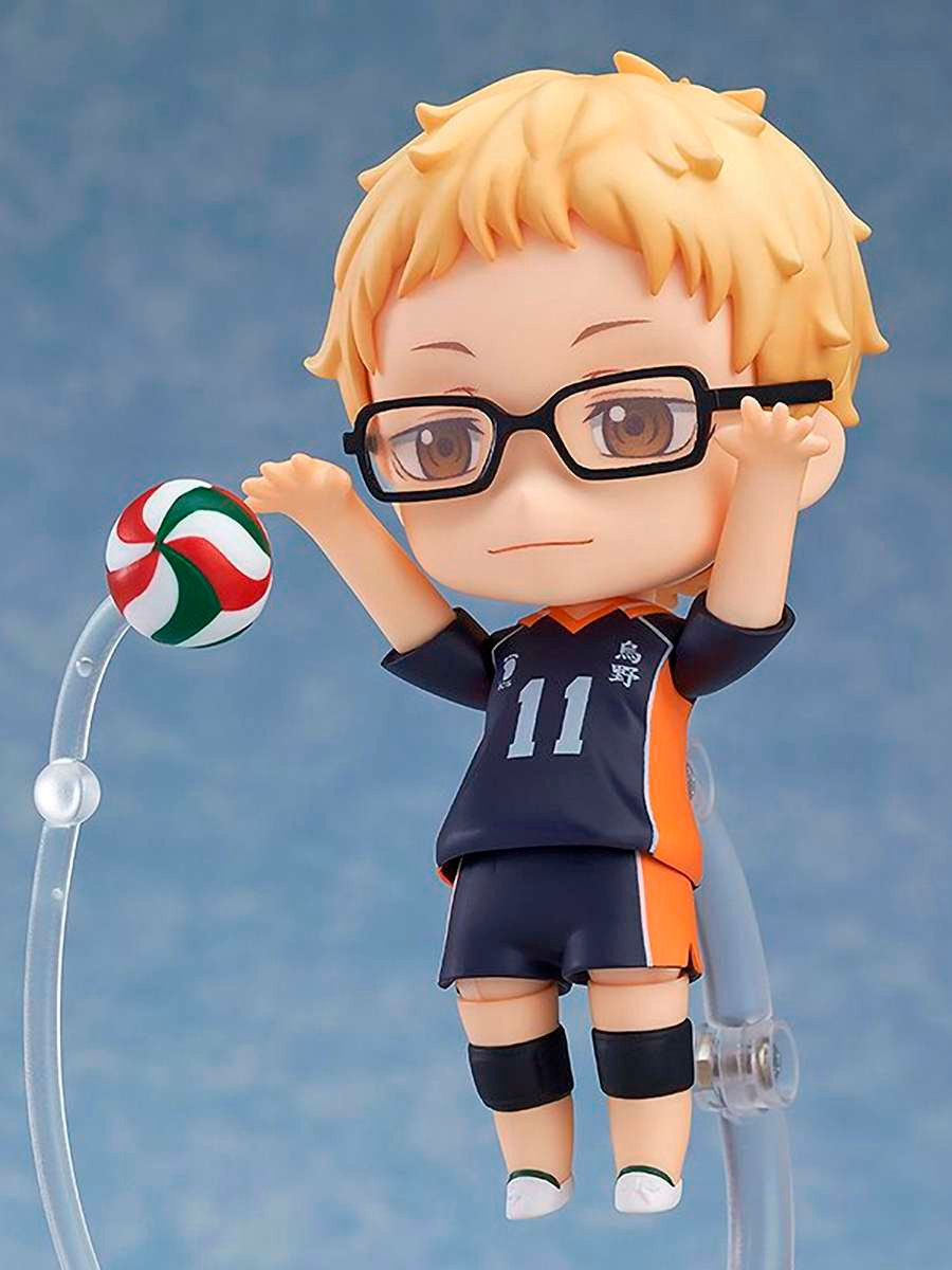 Фигурка коллекционная Good Smile Company Nendoroid Haikyuu. Tsukishima Kei / GDS1066 — фото 6