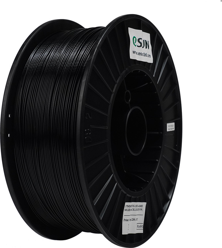 Пластик для 3D-печати eSUN PETG / PETG175B2.5B1 (1.75мм, 2.5кг, черный)