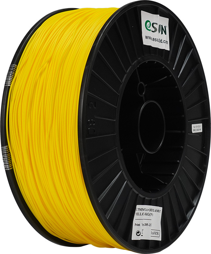 Пластик для 3D-печати eSUN PLA+ / PLA+175Y3B1 (1.75мм, 3кг, желтый)