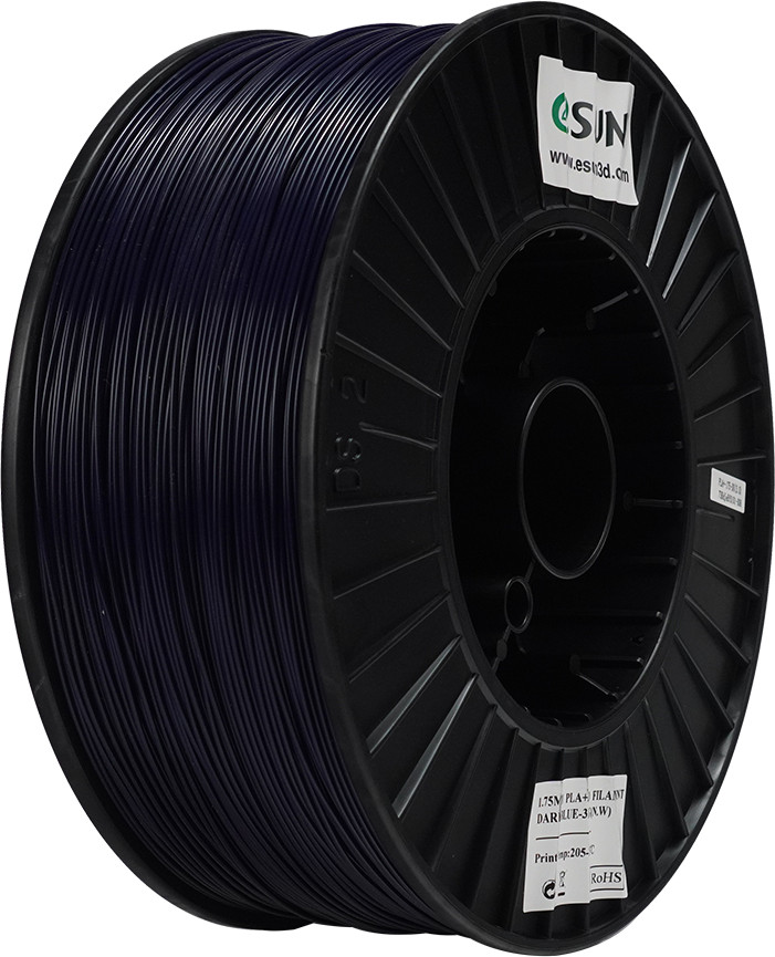 Пластик для 3D-печати eSUN PLA+ / PLA+175D-U3B1 (1.75мм, 3кг, темно-синий)