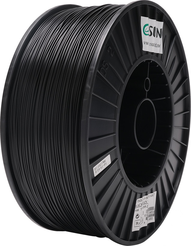 Пластик для 3D-печати eSUN PLA+ / PLA+175B3B1 (1.75мм, 3кг, черный)