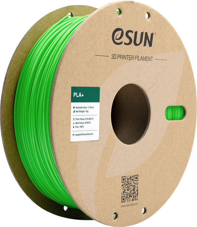 Пластик для 3D-печати eSUN PLA+ / PLA+175O-V5B1 (1.75мм, 5кг, зеленая вершина)