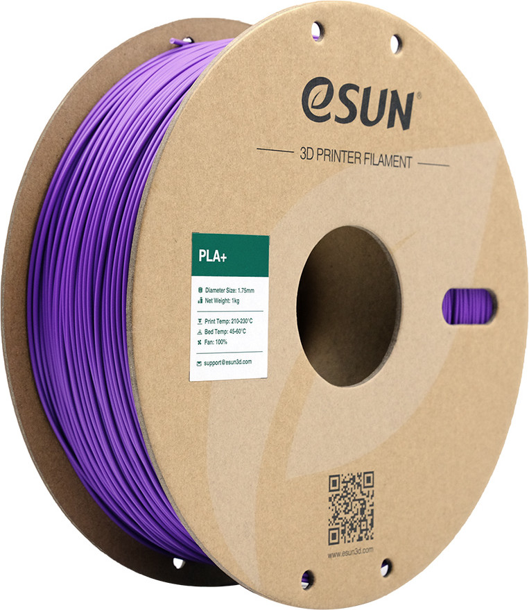 Пластик для 3D-печати eSUN PLA+ / PLA+175Z5B1 (1.75мм, 5кг, фиолетовый)