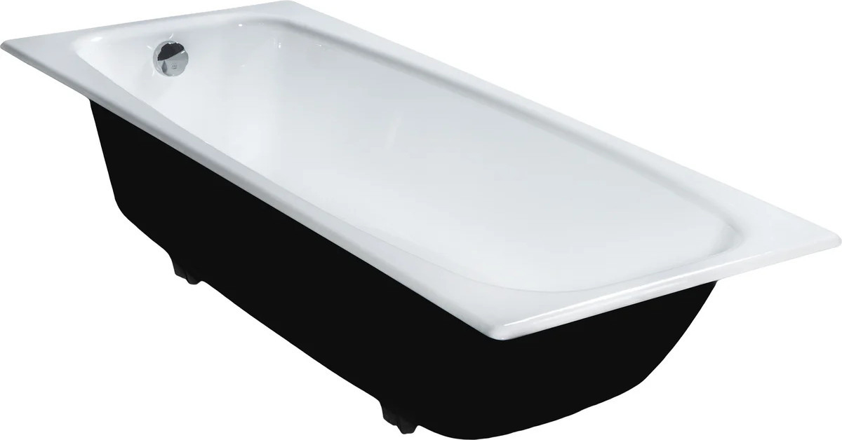 Ванна чугунная Универсал Грация-У 170x70 (1 сорт без ножек с сифоном 21Y11030) — фото 2