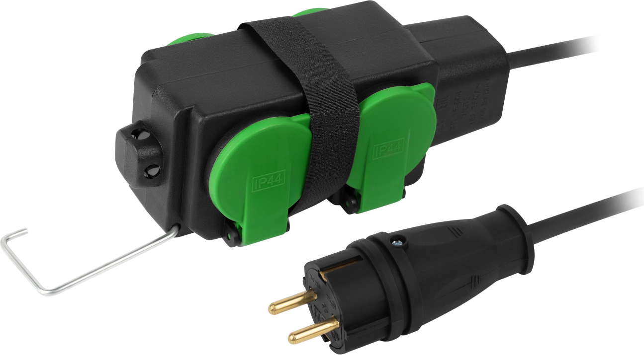 Удлинитель ЭРА Green Line UDL-KG-3x2.5m-20m-IP44 / Б0072581 — фото 2