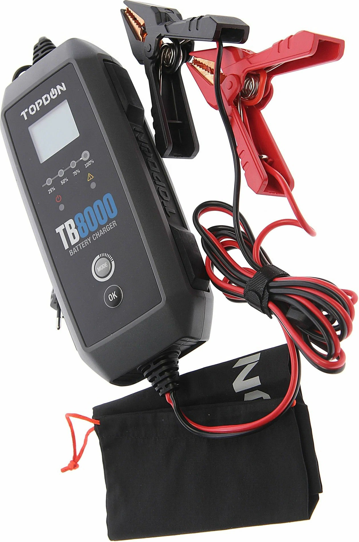 Зарядное устройство для аккумулятора Topdon TB8000 — фото 3