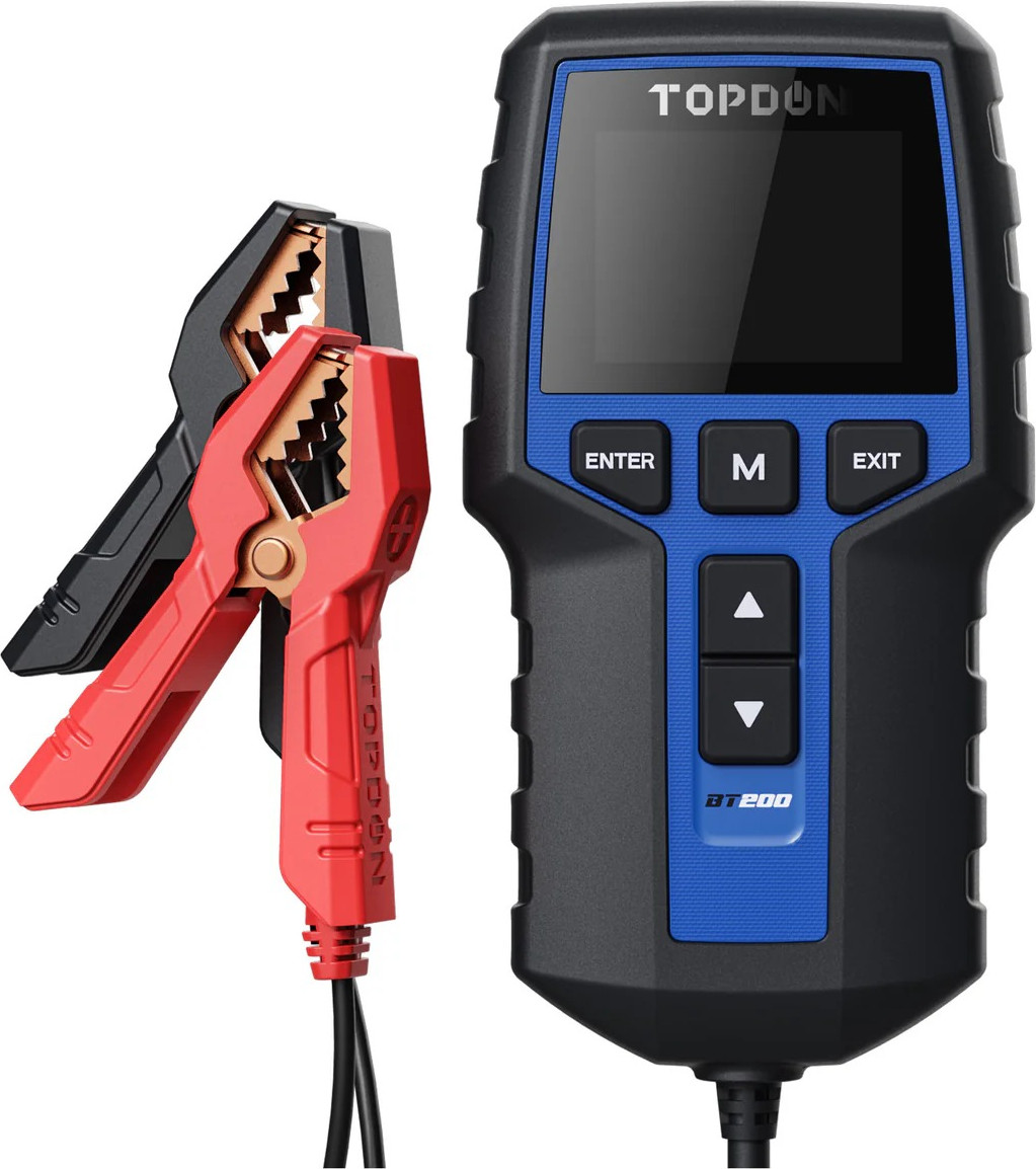 Тестер аккумуляторной батареи Topdon BT200 — фото 2