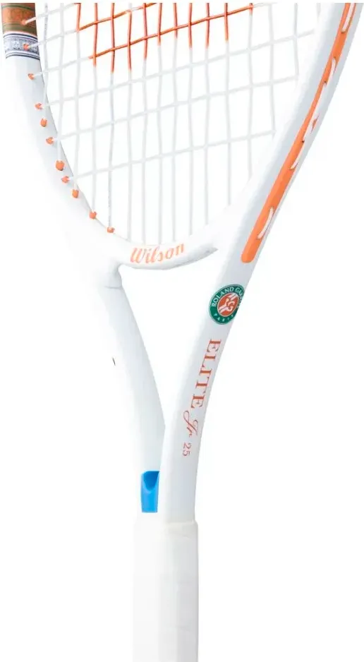 Теннисная ракетка Wilson Roland Garros Elite 25 / WR193410H (оранжевый/белый) — фото 4