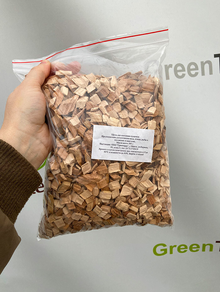 Щепа для копчения GreenTerra Грушевая (7х14мм, 0.5кг) — фото 3