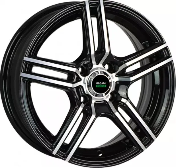 Литой диск Megami MGM-1 17x7" 4x98мм DIA 58.6мм ET 35мм BKF
