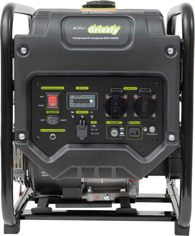 Инверторный генератор Grizzly GEIG-3000O