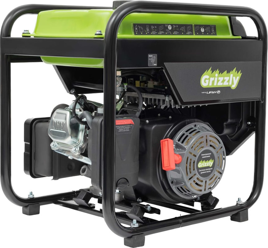 Инверторный генератор Grizzly GEIG-3000O — фото 6
