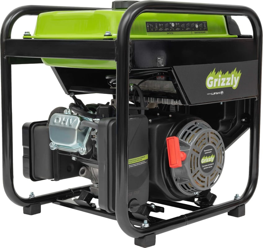 Инверторный генератор Grizzly GEIG-4000O — фото 6
