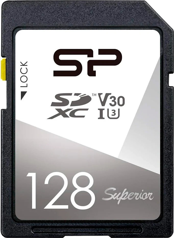 Карта памяти Silicon Power SSDXC 128GB / SP128GBSDXCV3V10