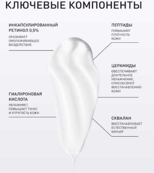 Крем для лица Stellary Skin Studio Retinol Power для коррекции морщин (30мл) — фото 4