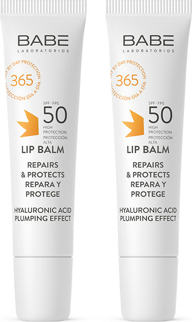 Бальзам для губ Laboratorios Babe Lip Balm SPF50 (2x15мл)