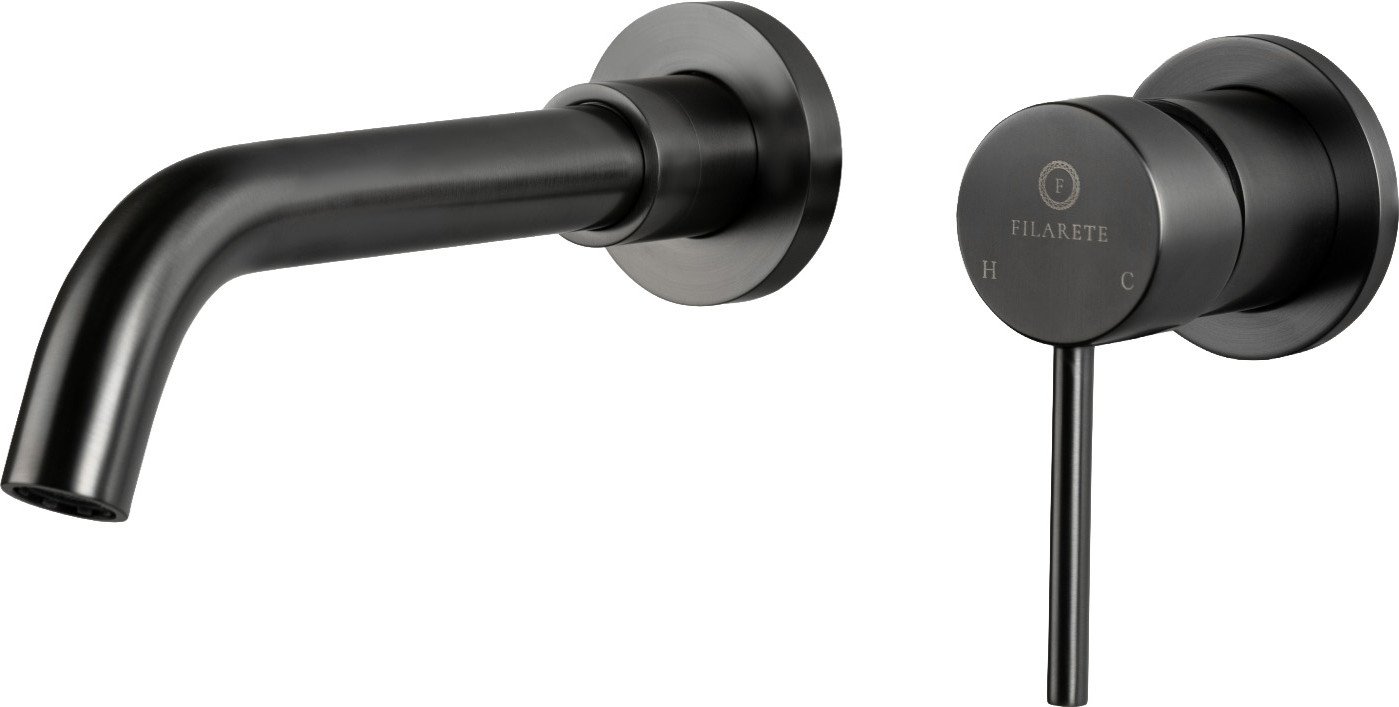 Смеситель Filarete Roun FL4020BG (оружейная сталь)