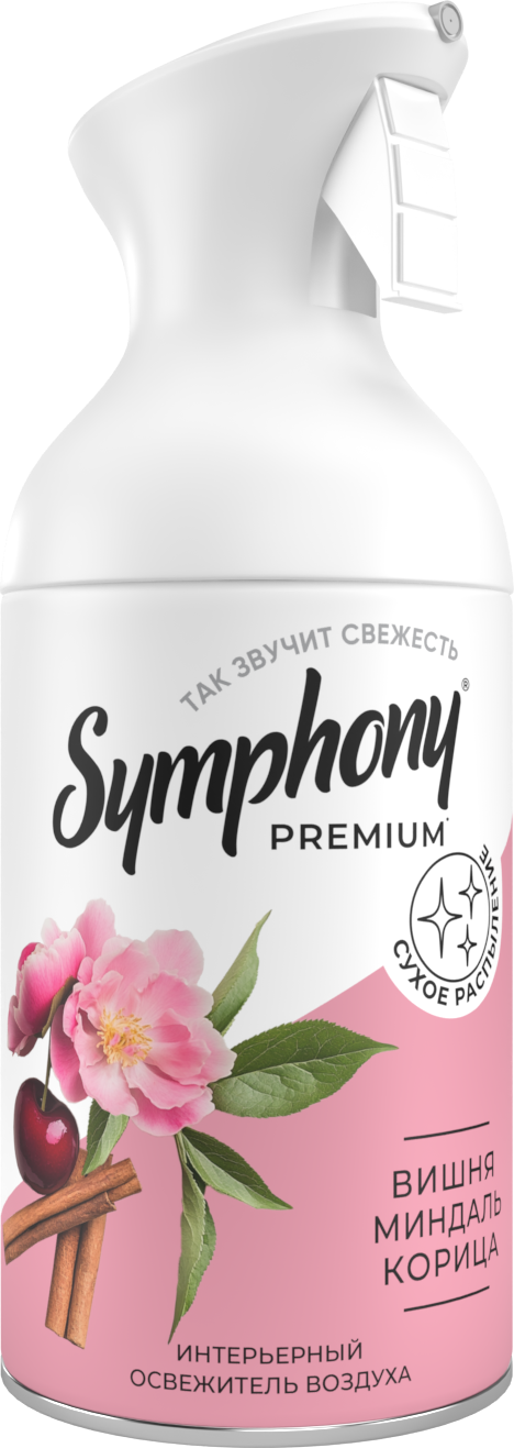 Освежитель воздуха SYMPHONY Вишня, миндаль, корица (250мл)