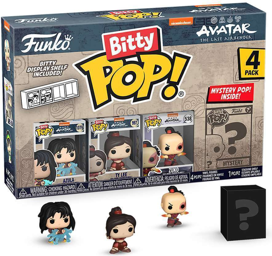 Набор фигурок коллекционных Funko POP! Azula. Ty Lee. Zuko. Mystery / Fun73057 (4шт)