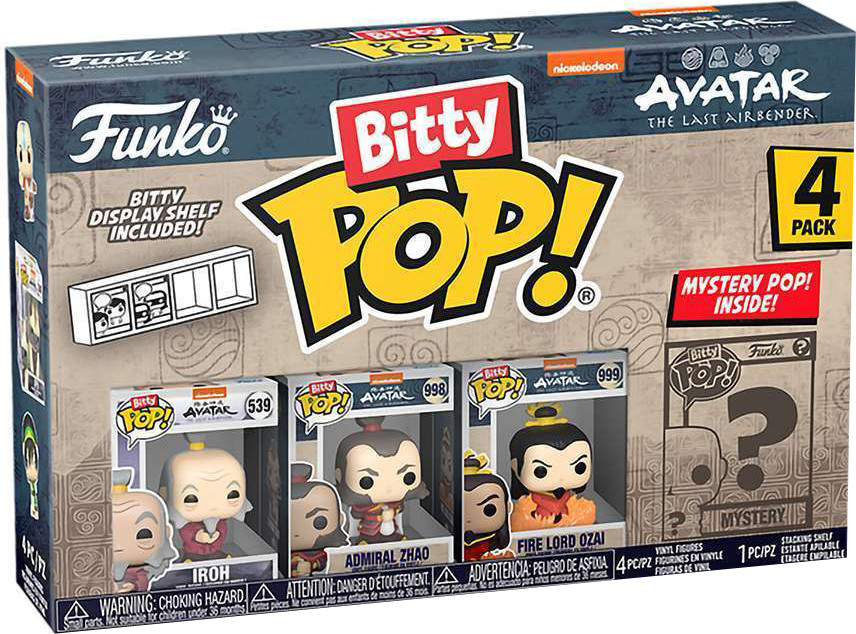 Набор фигурок коллекционных Funko POP! Iroh. Admiral. Firelord. Mystery / Fun73058 (4шт)