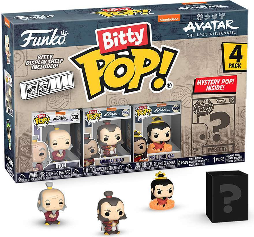 Набор фигурок коллекционных Funko POP! Iroh. Admiral. Firelord. Mystery / Fun73058 (4шт) — фото 2