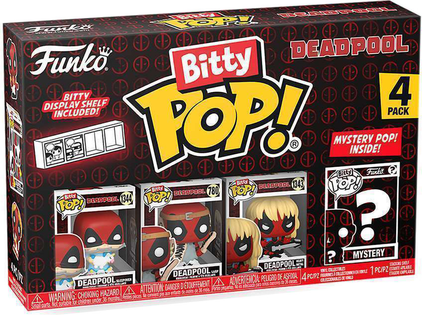 Набор фигурок коллекционных Funko POP! Sleepover. Larp. Heavy Metal. Mystery / Fun84962 (4шт)