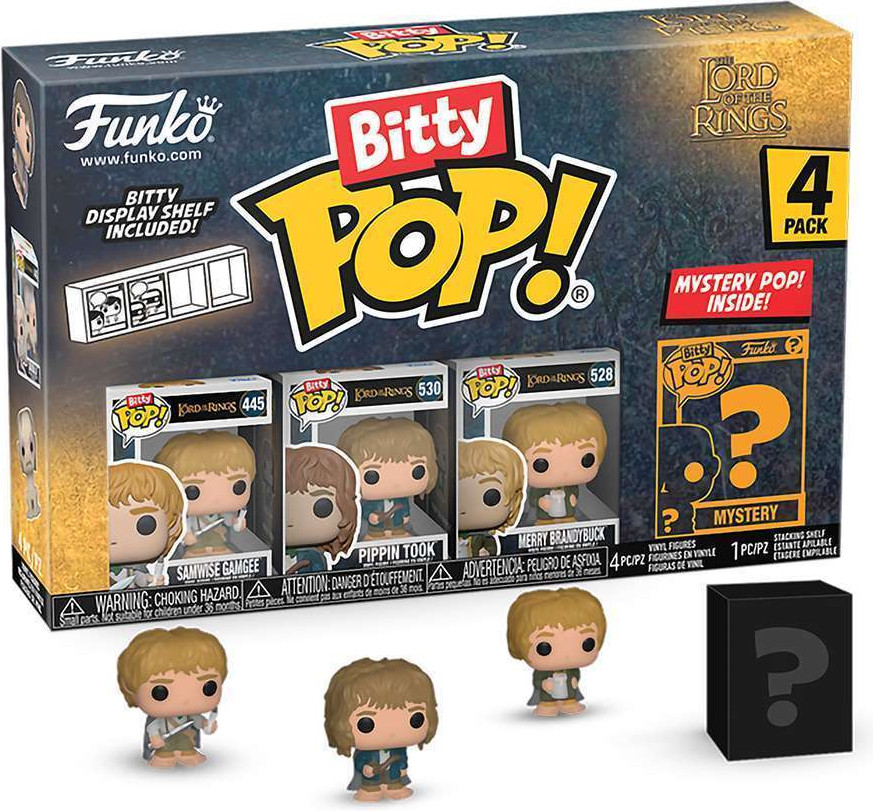 Набор фигурок коллекционных Funko POP! Samwise Gamgee. Pippin. Merry. Mystery / Fun75458 (4шт) — фото 2