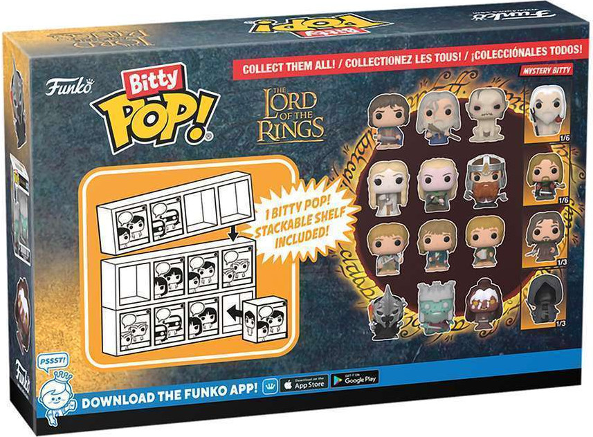 Набор фигурок коллекционных Funko POP! LOTR. Witch King. Dunharrow King. Lurts. Mystery / Fun75459 (4шт) — фото 3