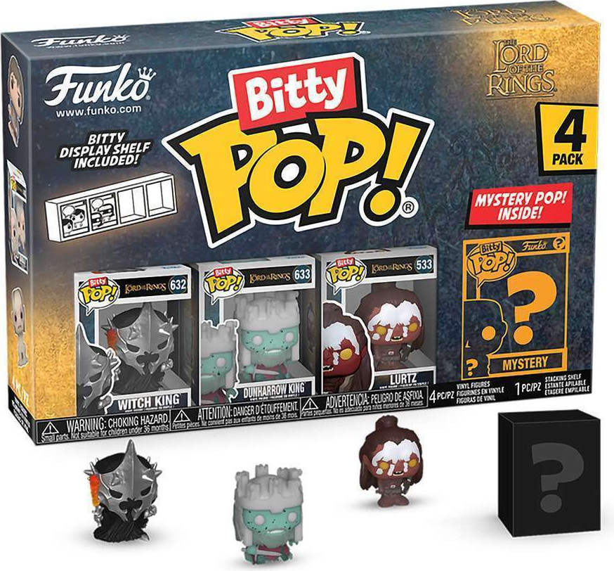Набор фигурок коллекционных Funko POP! LOTR. Witch King. Dunharrow King. Lurts. Mystery / Fun75459 (4шт) — фото 2