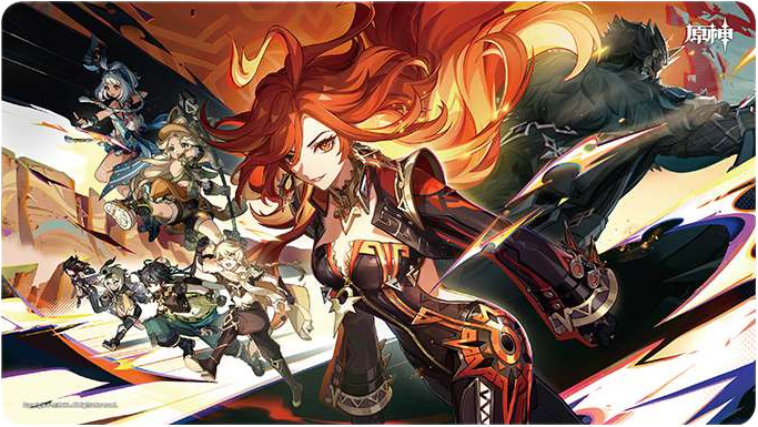 Коврик для мыши miHoYo Genshin Impact Мавуика Path Of Glory And Blazing Sun / GEN1376