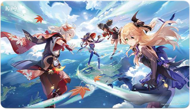 Коврик для мыши miHoYo Genshin Impact Desk Mat Summer Fantasia Version A / GEN422