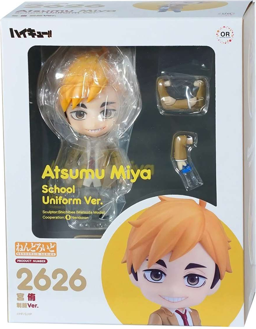 Фигурка коллекционная Good Smile Company Nendoroid Haikyuu. Atsumu Miya School Uniform Ver / GDS1238 — фото 2